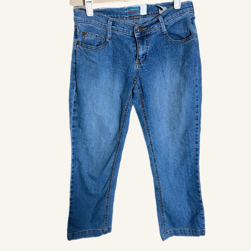 Liz Claiborne Blue Capri Jeans Classic Style size 6 2000s